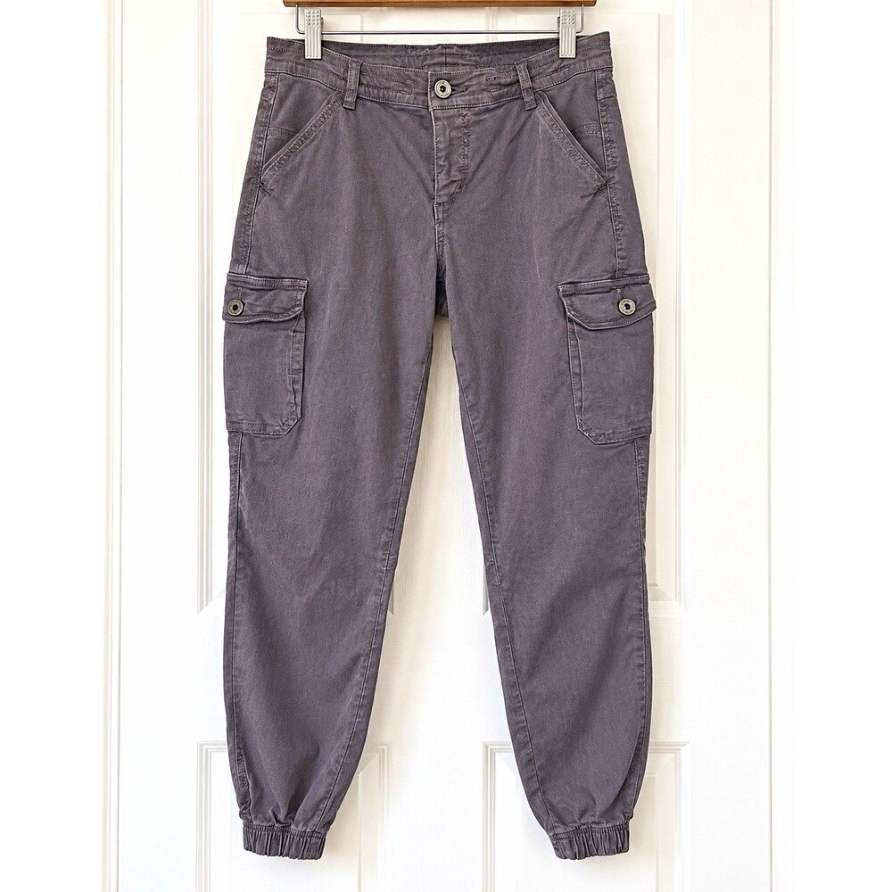 KÜHL DREG Women’s 24 XS Gray Cargo Jogger Pants Stretch Outdoor Hiking